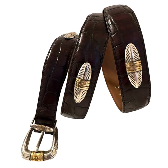 Italian Leather Belt 42” - Picture 4 of 10